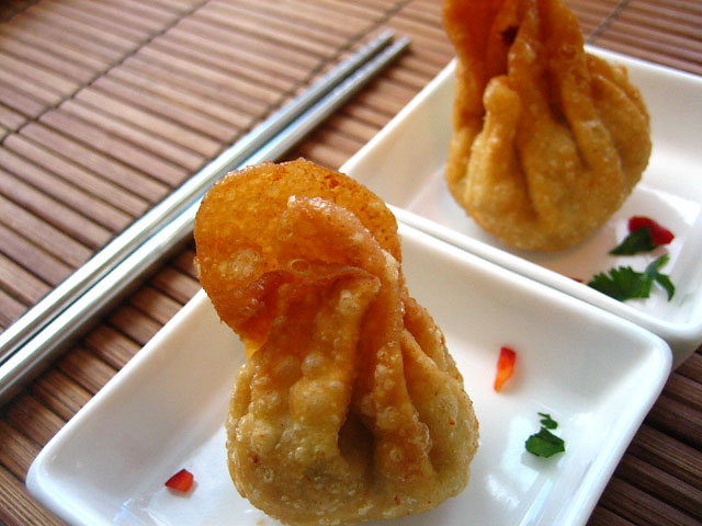 Vegetarian Wontons 